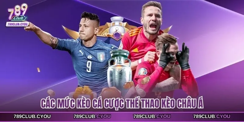 Các mức kèo cá cược thể thao kèo châu Á